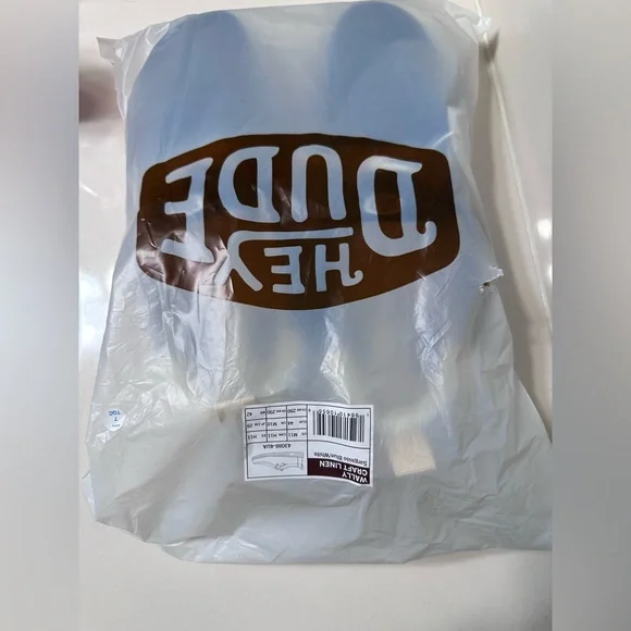 Wally Craft Linen Hey Dude shoes - Picture 3 of 6